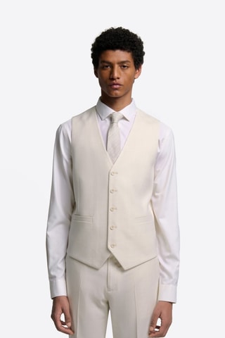 Chaleco de traje - Blanco