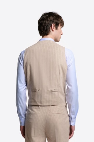 Chaleco de traje - Marrón