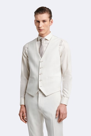 Chaleco de traje - Blanco