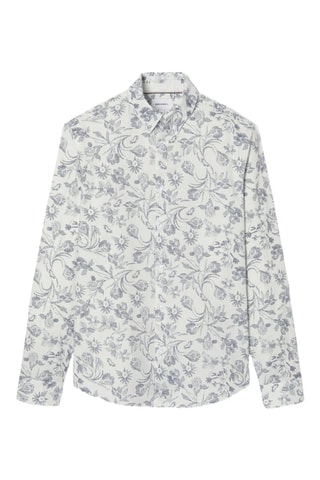 Camisa slim fit - Blanco