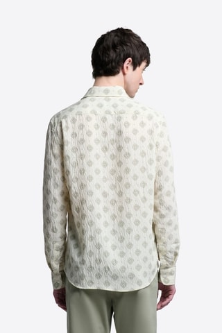 Camisa slim fit - Marrón