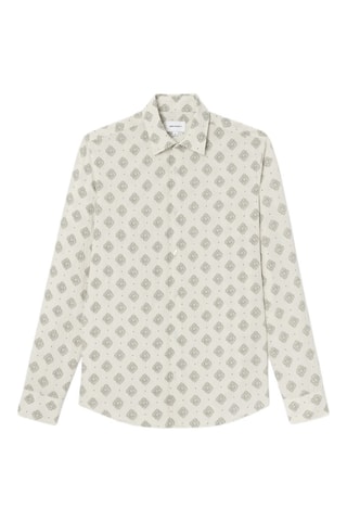Camisa slim fit - Marrón