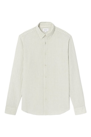 Camisa slim fit - Caqui
