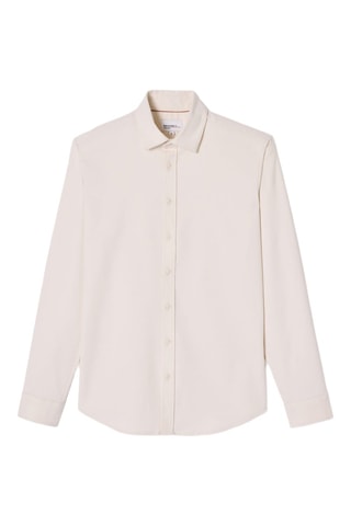Camisa slim fit - Beige claro