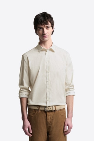 Camisa slim fit - Blanco