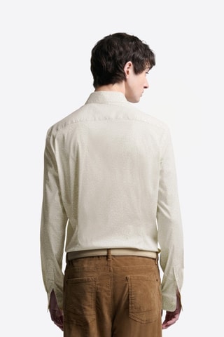 Camisa slim fit - Blanco