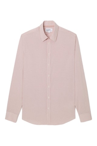 Camisa slim fit - Marrón