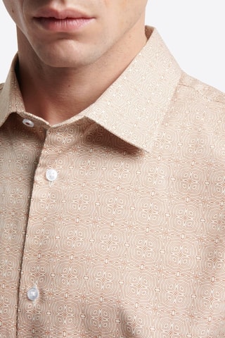 Camisa slim fit - Naranja