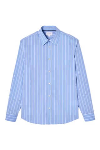 Camisa slim fit - Celeste