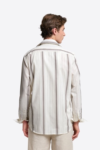 Camisa slim fit - Crudo