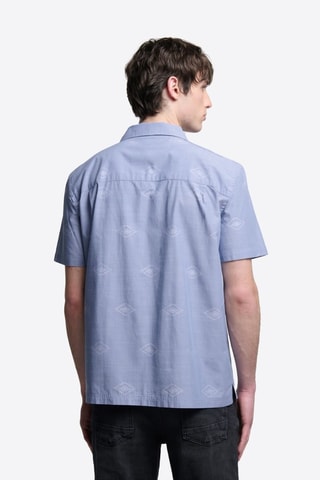 Camisa regular fit - Celeste
