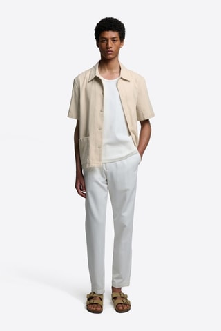 Camisa regular fit - Beige
