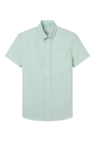 Camisa slim fit - Verde claro