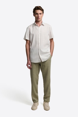 Camisa slim fit - Blanco