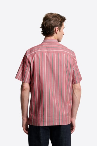 Camisa slim fit - Rojo teja