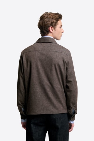 Sobrecamisa - Marrón jaspeado