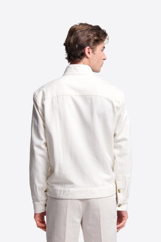 Sobrecamisa regular fit - Blanco