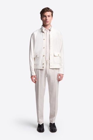 Sobrecamisa regular fit - Blanco
