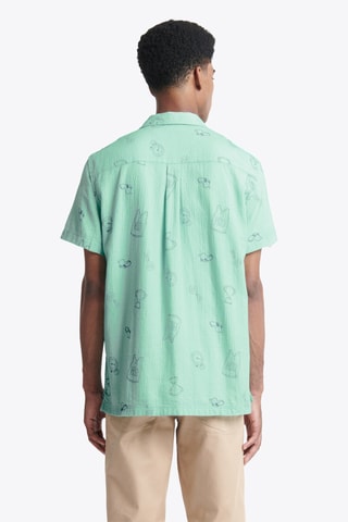 Camisa regular fit - Verde