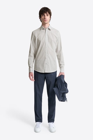 Camisa slim fit - Blanco