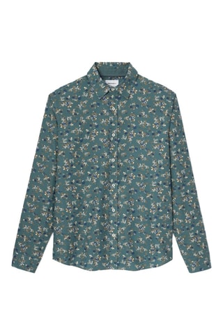 Camisa slim fit - Verde