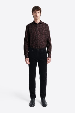 Camisa slim fit - Negro