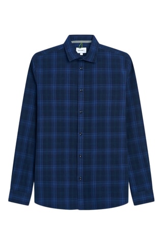 Camisa slim fit - Azul