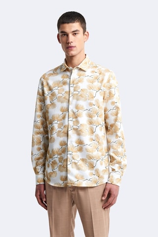 Camisa slim fit - Blanco