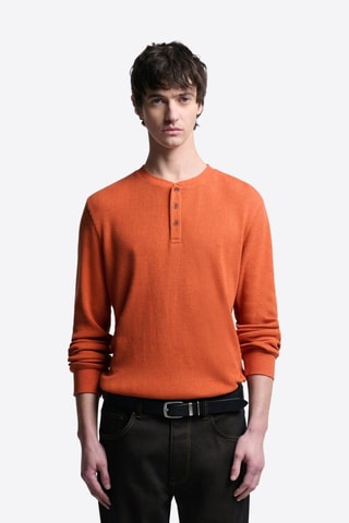 Camiseta regular fit - Naranja