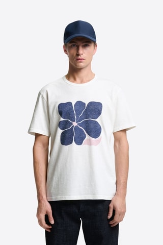 Camiseta slim fit - Blanco