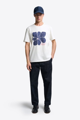 Camiseta slim fit - Blanco