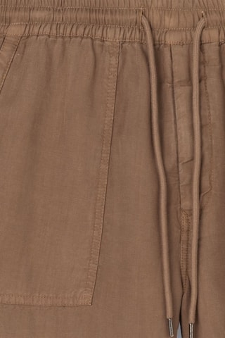 Bermudas de lino - Marrón