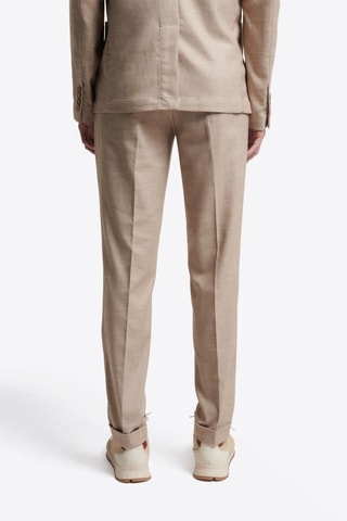Pantalón de traje slim fit - Beige