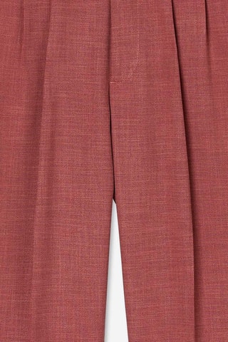 Pantalón de traje slim fit - Rojo