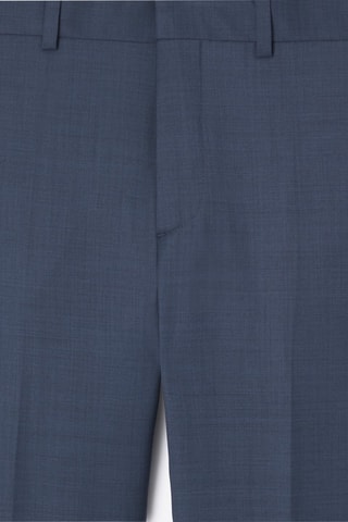 Pantalón de traje de lana - Azul marino