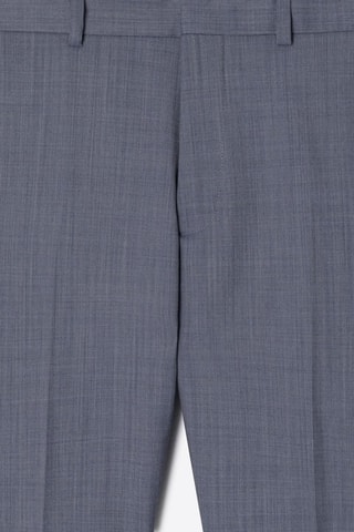 Pantalón de traje slim fit de lana - Azul grisáceo
