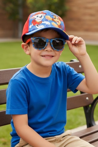 Cappellino e occhiali da sole kids Paw Patrol - Blu