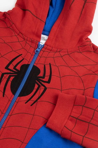 Felpa con cappuccio Spider-Man Avengers Marvel - Rosso e blu scuro - Rosso e blu
