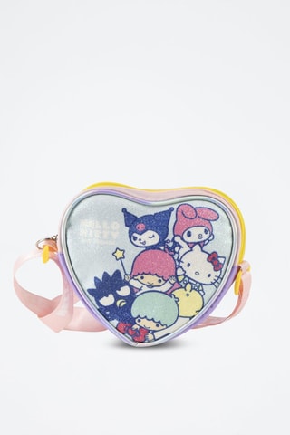 Borsa a tracolla Hello Kitty Sanrio - Celeste - Blu e viola