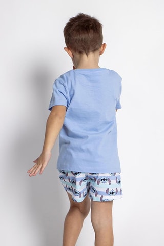 Pigiama Stitch Lilo e Stitch Disney - Blu - Nero, blu e rosa