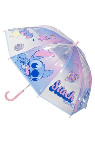 Ombrello a cupola Stitch Lilo & Stitch Disney - Blu e rosa - Rosa e blu
