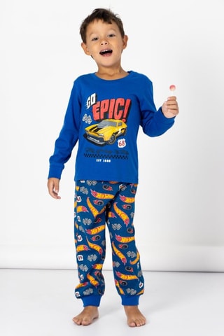 Pigiama Hot Wheels - Blu