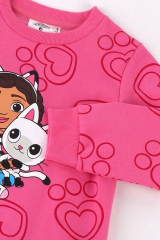 Felpa Gabby e Pandy Paws La casa delle bambole di Gabby - Rosa