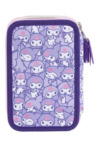 Astuccio Kuromi Hello Kitty Sanrio - Viola