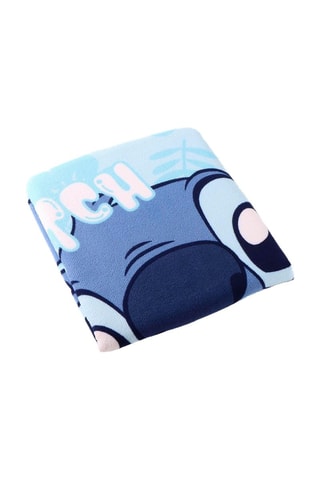 Mantellina da bagno con cappuccio Stitch e Angel Lilo e Stitch Disney - Blu