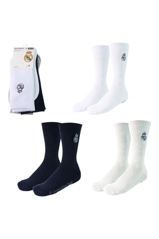 3 paia di calze Real Madrid - Multicolore