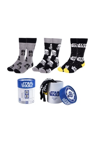 3 paia di calze Star Wars - Multicolore - Multicolore