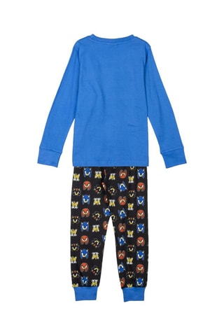 Pigiama Sonic - Blu elettrico - Nero e blu