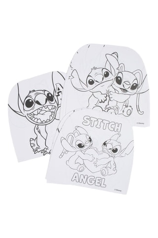 Valigetta per colorare Stitch & Angel Lilo e Stitch Disney - 13 pezzi - Blu