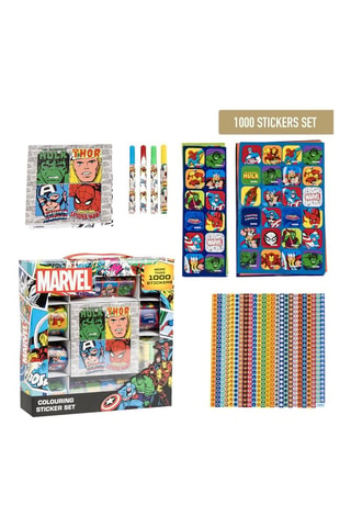 Set adesivi Avengers Marvel - 1000 pezzi